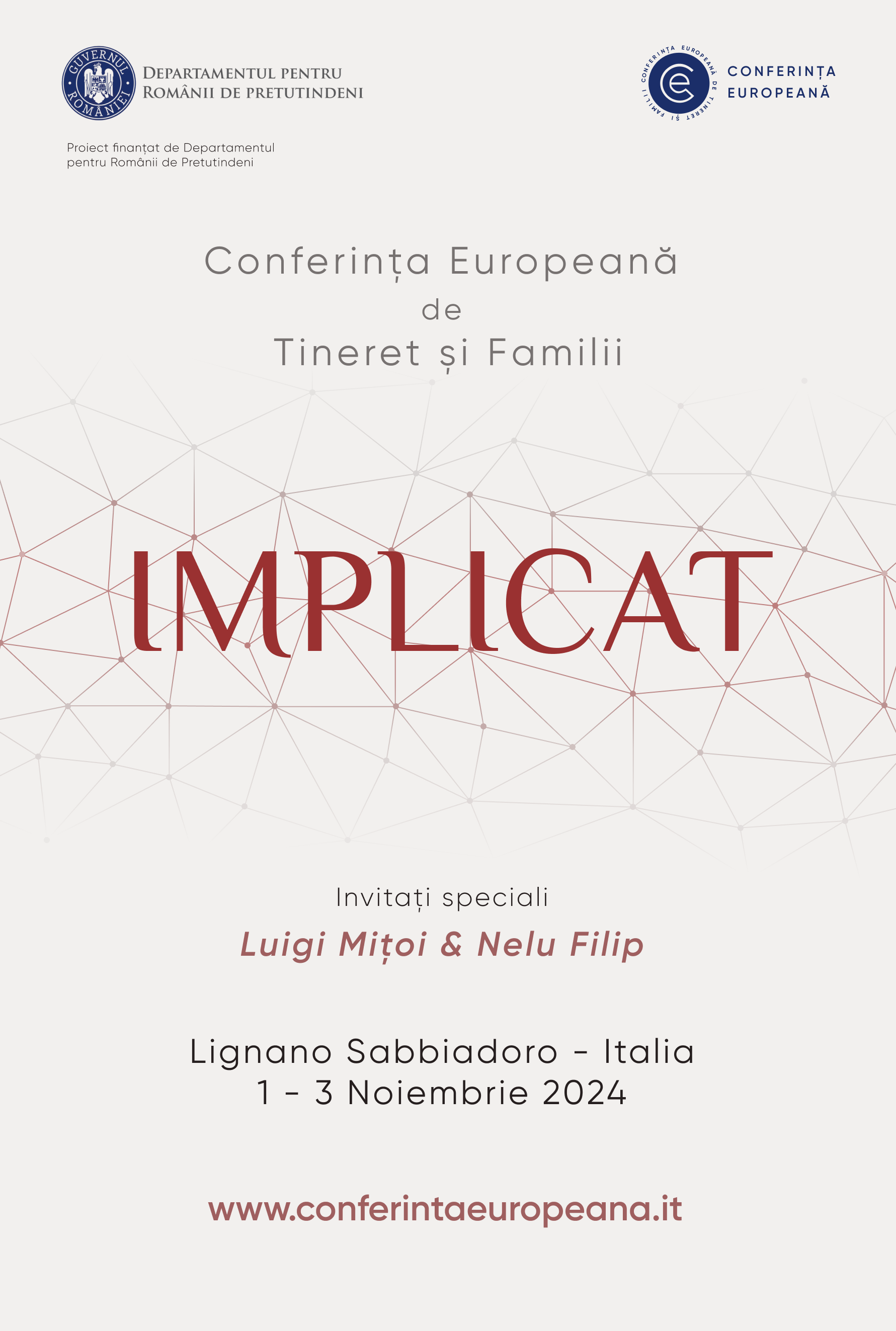 Conferința Europeană de Tineret și Familii 2024